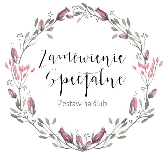 Zamówienie specjalne ślub - zestaw AnZone