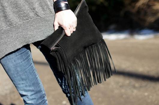 kopertówka oversized Boho  patkas