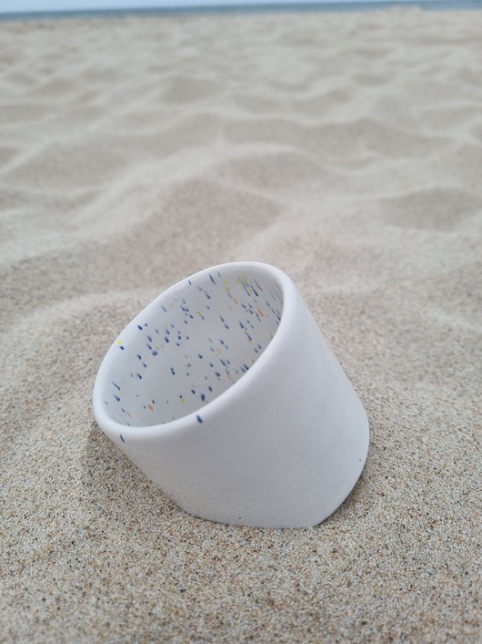 kubki Kubek ceramiczny bez ucha/ czarka