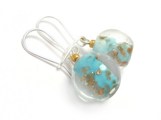 Kolczyki &#039;Lampwork 7&#039; Kati