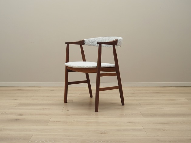 krzesła Krzesło tekowe, duński design, lata 70, produkcja: Dania