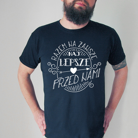 Najlepsze przed nami Nova męska czarna ONE MUG A DAY