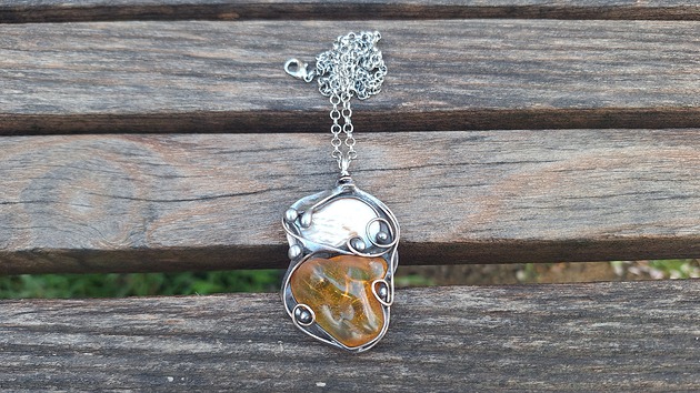 wisiory Perła z dodatkiem - wisiorek