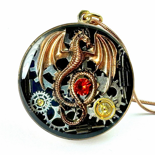 wisiory WISIOR - Dragon Golden Beast IV - unikatowy prezent