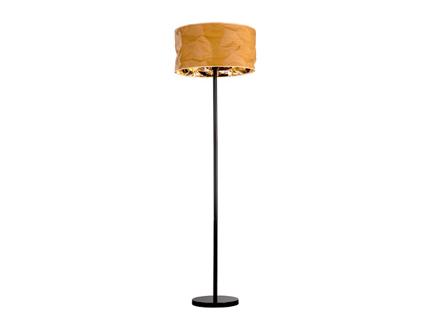 lampy podłogowe Lampa podłogowa kolor miodowy/złoty