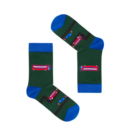 Skarpetki Anglia Autobusy 26-30 FAVES. Socks&Friends