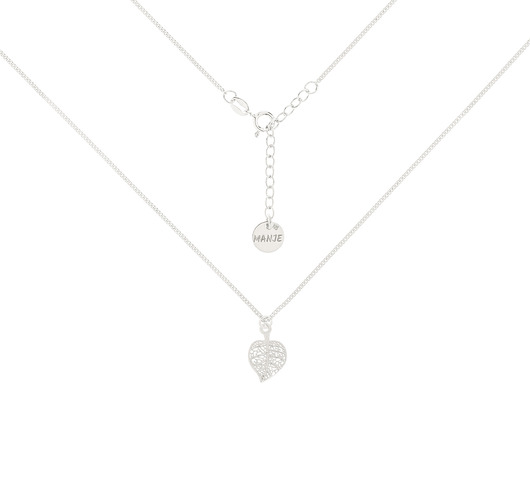 chokery Srebrny choker pancerka z listkiem