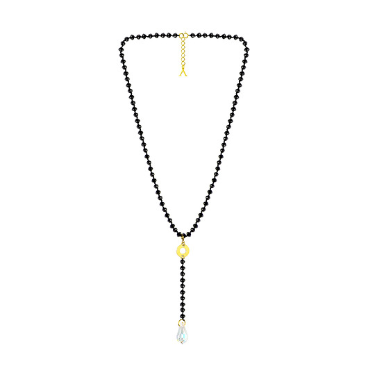 Naszyjnik z kropelką Swarovski Drop Black AFRODITTE COLLECTION
