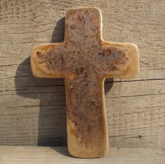 beżowy krzyżyk solo kolektyw