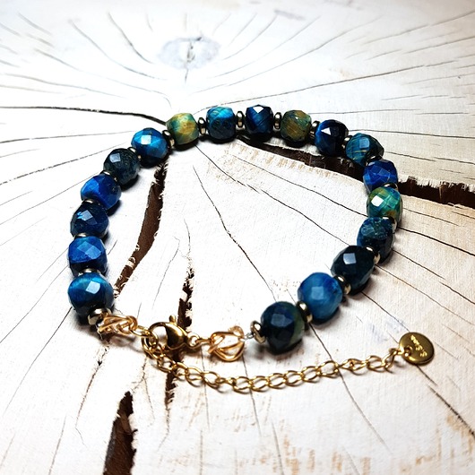 bransoletki z kamieni naturalnych Bransoleta tygrysie oko  ( b29)