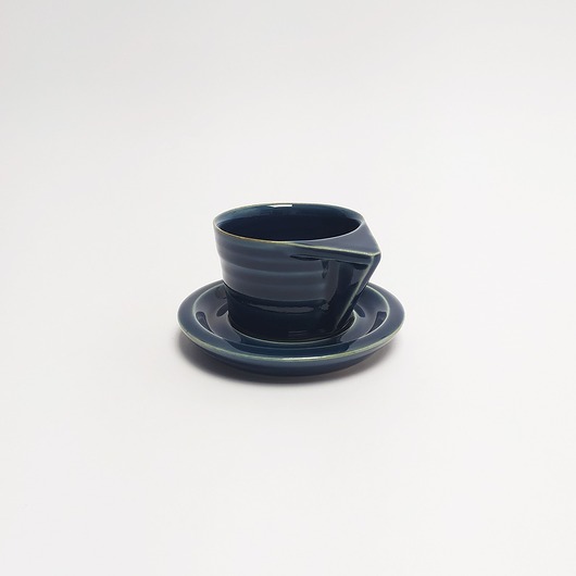 kubki i filiżanki Filiżanka espresso, Niebieska, 70 ml