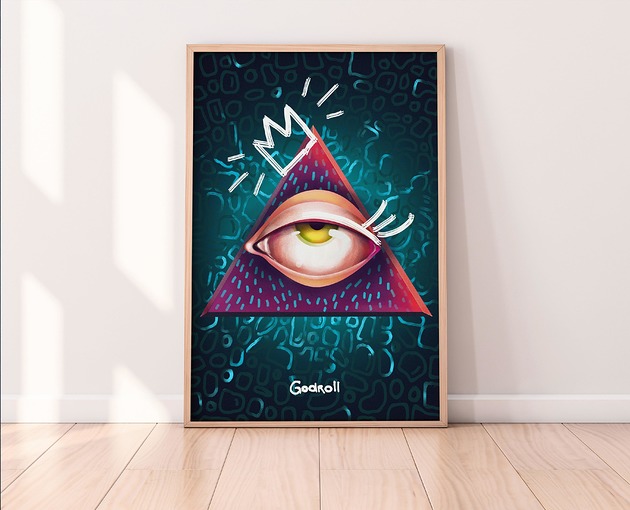 Godroll Plakat Ilustracja Agata Dubaniowska Ilustracja