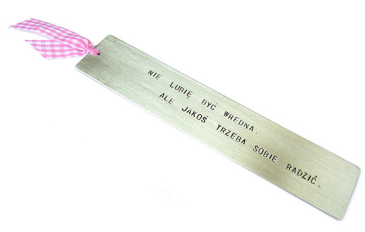 Zakładka - Nie lubię być wredna, ale... Hundred Bookmarks