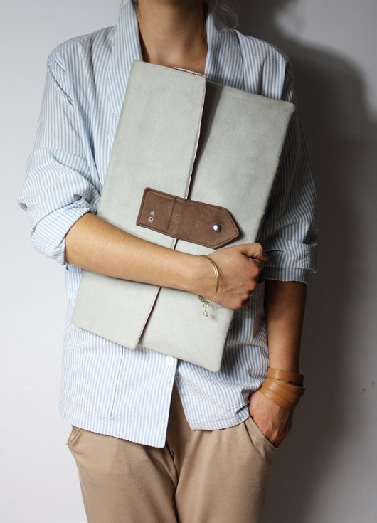 Kopertówka XL silver gray Zuzia Górska