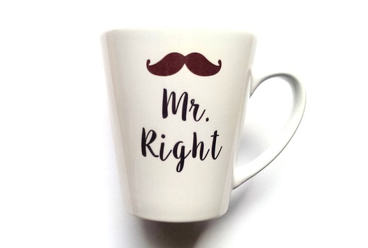Kubek Latte Mr.  Right FarrowDesign