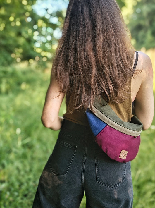 saszetka nerka Nerka "Haru"kolorowa bawełniana