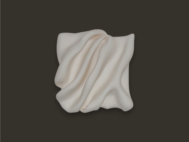 obrazy Folds No.2 - rzeźba ścienna, obraz strukturalny 30x30 cm