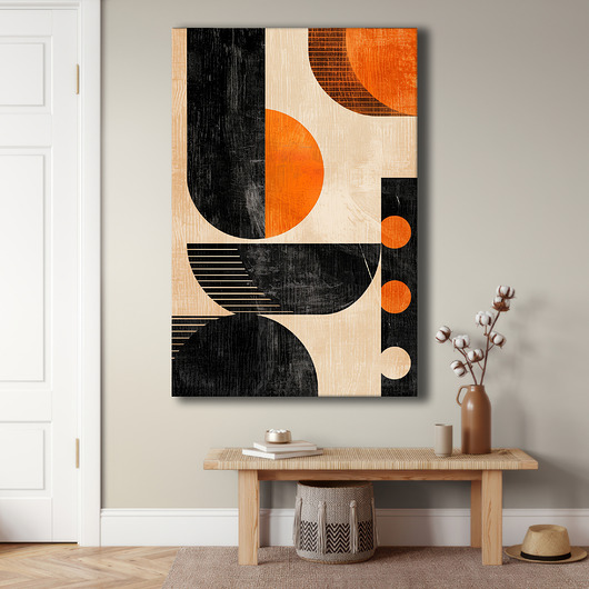 obrazy Geometria natury - Obraz na płótnie - Druk Blejtrama, Minimalizm, Loft #85