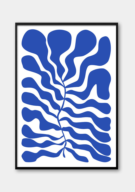 plakaty Plakat - Blue Rhythm No. 3