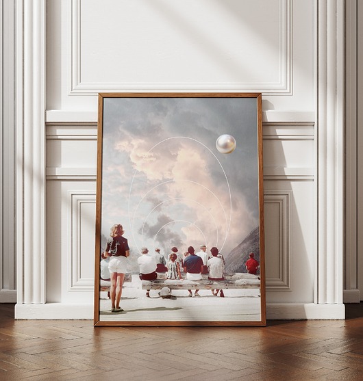 plakaty Plakat minimalistyczny Perła