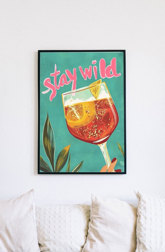 plakaty Plakat - Stay wild