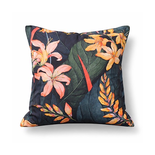 poduszki z grafiką Poszewka ozdobna ze wzorem kwiatów Flower 2