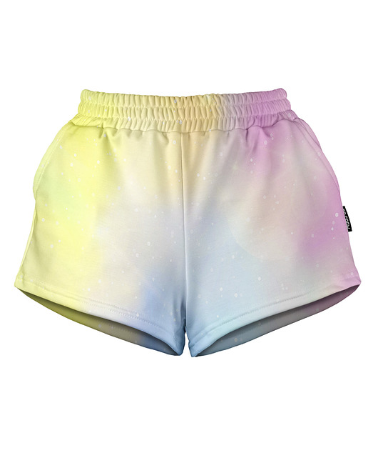 szorty damskie Shorty Spodenki Damskie DR.CROW Abstract Pastels