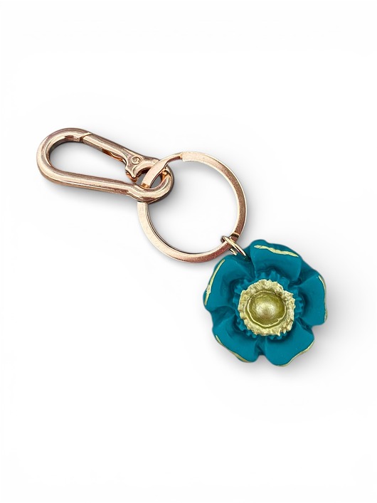 Akcesoria pozostałe Brelok kwiatowe fantazje z gliny polimerowej