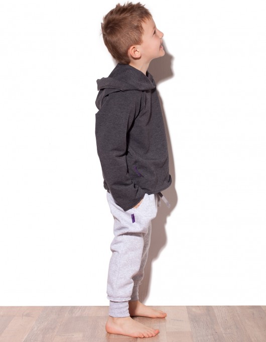 Oak Hoodie Kids Spring • Grafit Bozzolo