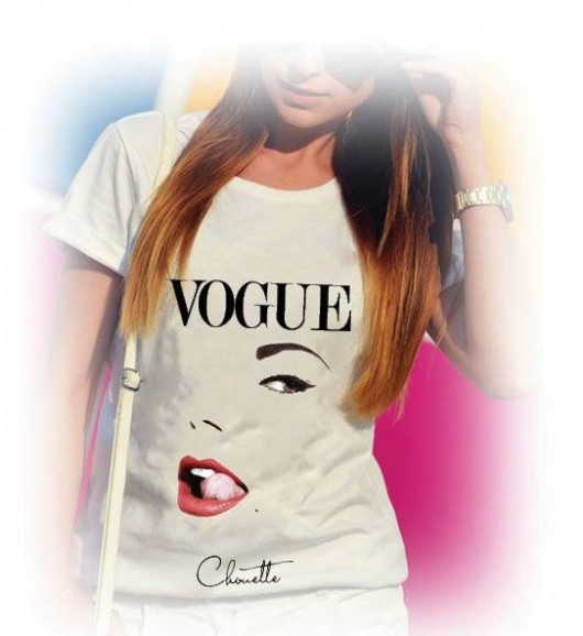 T-shirt Vogue + Chouette Chouette