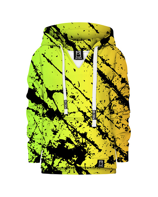 bluzy dla dziewczynki Bluza Dziewczynka DR.CROW Marble Gradient