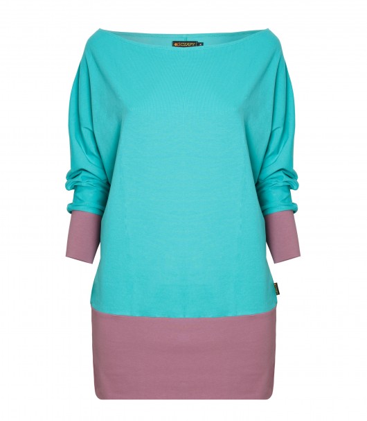 Bluzka oversize BAT sapphire & heather odCZAPY