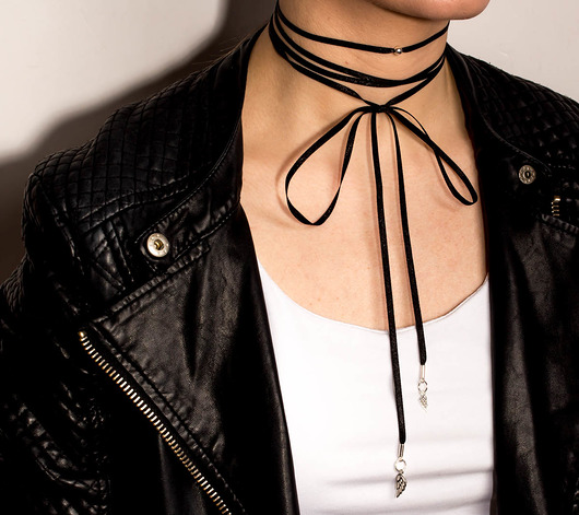 Naszyjnik - Choker - 08chc moly art