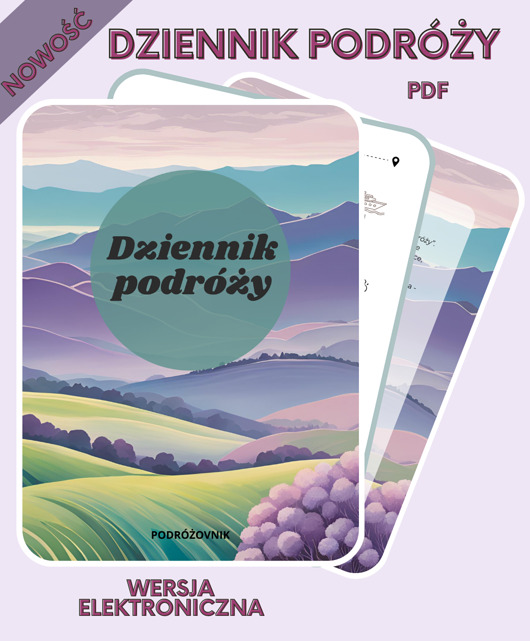 kalendarze i plannery Dziennik Podróży - PDF - wersja elektroniczna