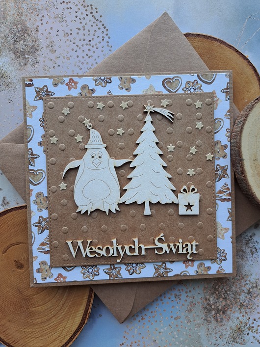 kartki scrapbooking Kartka świąteczna/ kartka na Boże Narodzenie