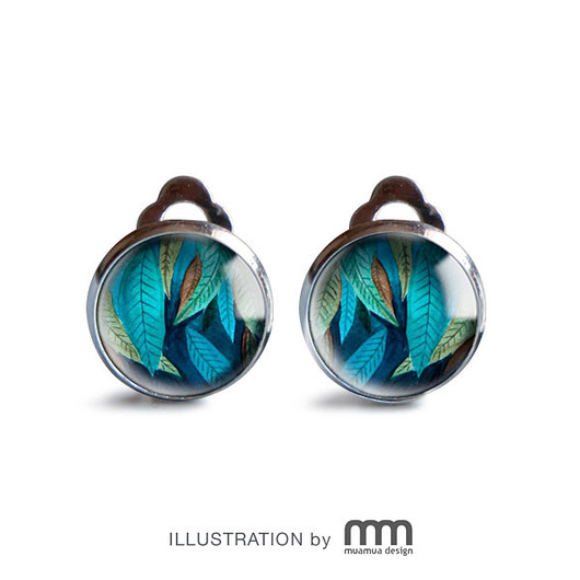 JUNGLE LEAF klipsy muamua design