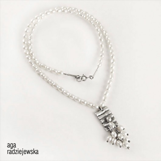 pełowa łódź naszyjnik agaradziejewska