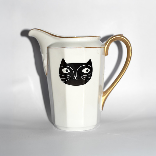 czajniki i dzbanki Dzbanuszek z kotem i myszką