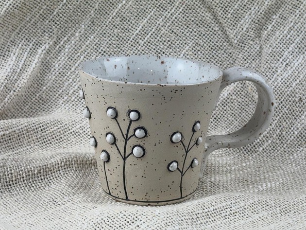 kubki Kubek z kuleczkami