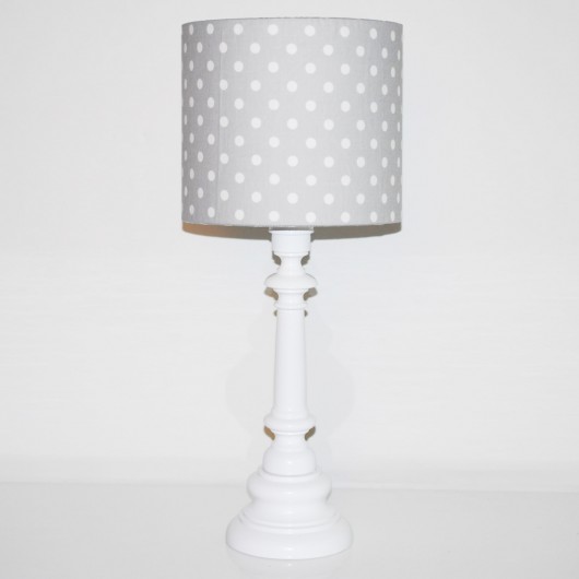 Abażur Grey Dots 25x25x22cm Majunto