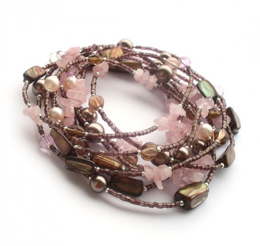 vintage rose - naszyjnik maghia