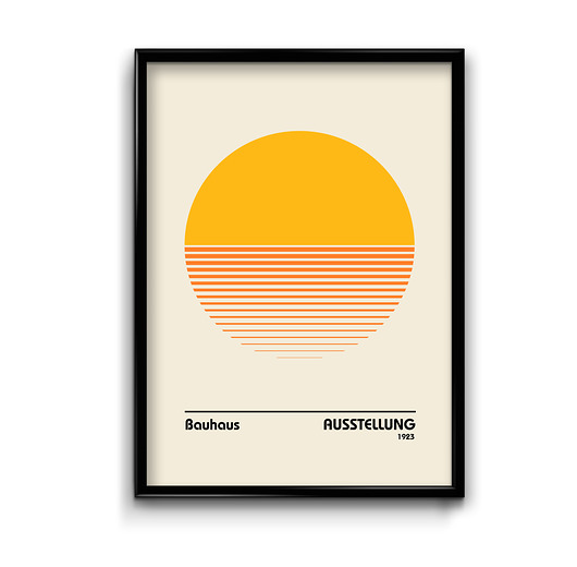 plakaty Plakat Bauhaus No.3