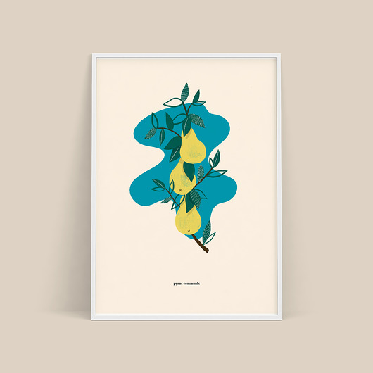 plakat / gruszka / b2 Magdalena Morzuch
