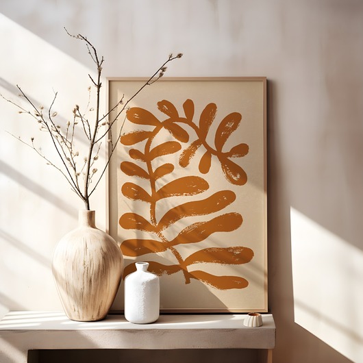 plakaty Plakat boho na ścianę Minimalistyczny Plakat nowoczesny do salonu