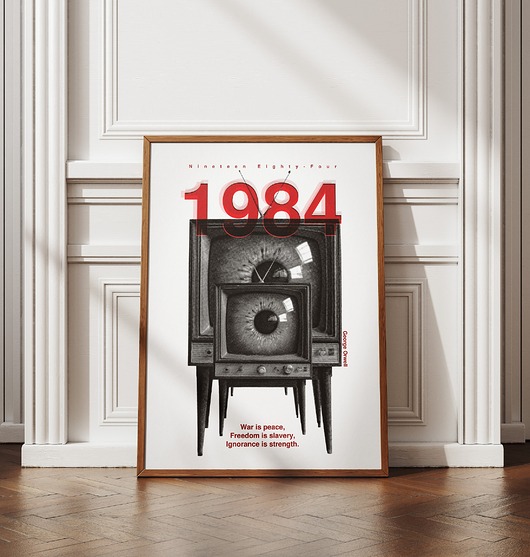 plakaty Plakat George Orwell 1984