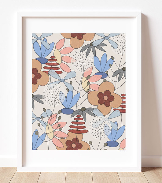 plakaty Plakat z kwiatami