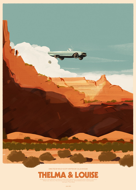 plakaty Thelma & Louise x print