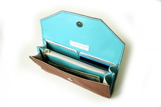 Portfel  Brown/Mint  03 Pansy