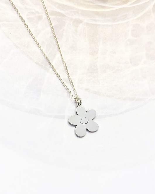srebrne naszyjniki Kolekcja 70's - Happy Daisy - Naszyjnik