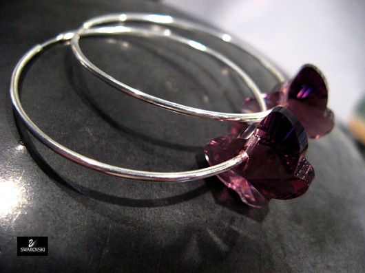 kryształ Swarovski >Srebrne koła< Marta Latawiec